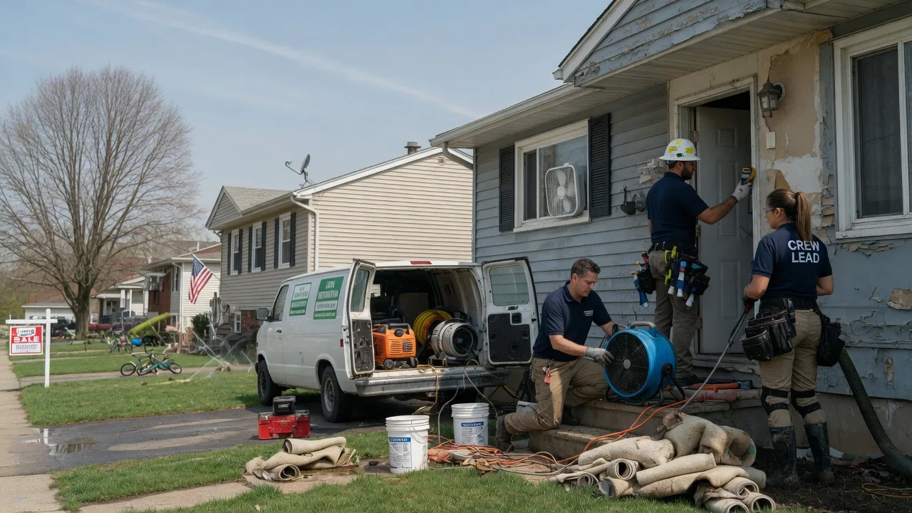 Flood Cleanup in Oregonia, OH near me